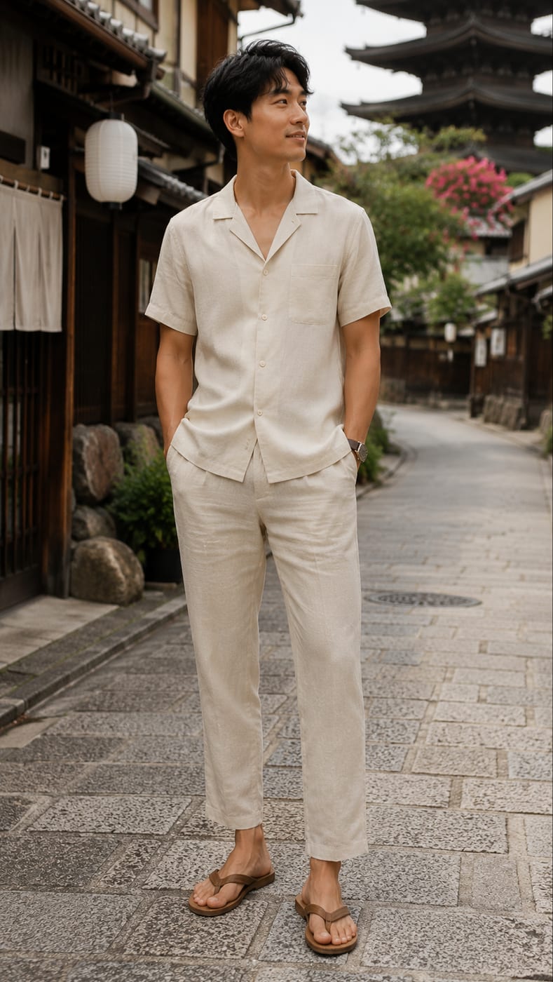 An outfit styled for vacation